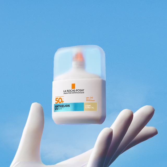 Poza produs Anthelios Uvair ser de fata SPF 50+ nuanta Light Natural, La Roche-Posay | 50 ml