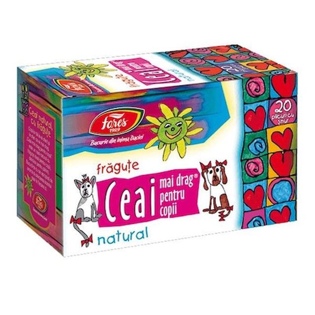 Poza produs Ceai mai drag pentru copii, ceai la plic, Fares | 20 plicuri