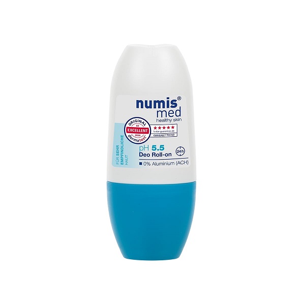 Poza produs Deodorant roll-on Sensitiv PH 5.5, Numismed | 50 ml