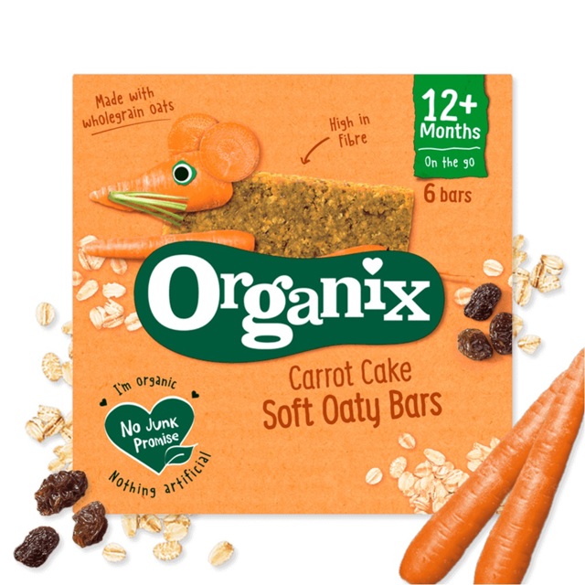 Poza produs BATOANE ECOLOGICE BIO DIN OVAZ INTEGRAL CU MORCOV SI MERE 12+ LUNI 23G 100499