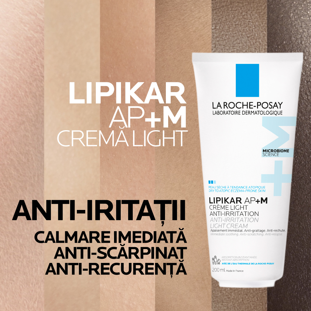 Poza produs Lipikar crema Light AP+M, La Roche-Posay | 200 ml