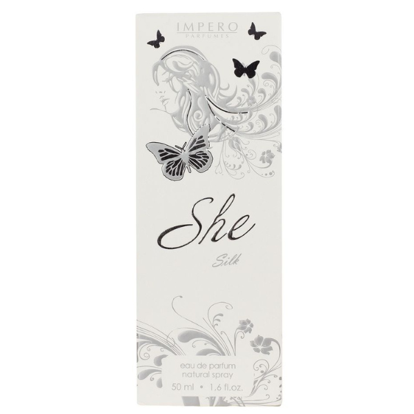 Poza produs Apa de parfum pentru femei She Silk, Carlo Bossi | 50 ml
