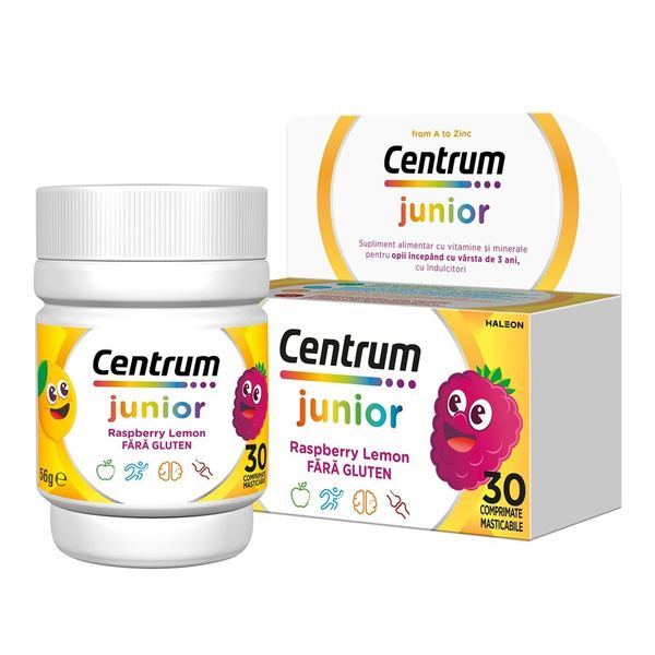 Centrum Junior Pro de la A la Zinc, Haleon | 30 comprimate masticabile — poza produs 2/2