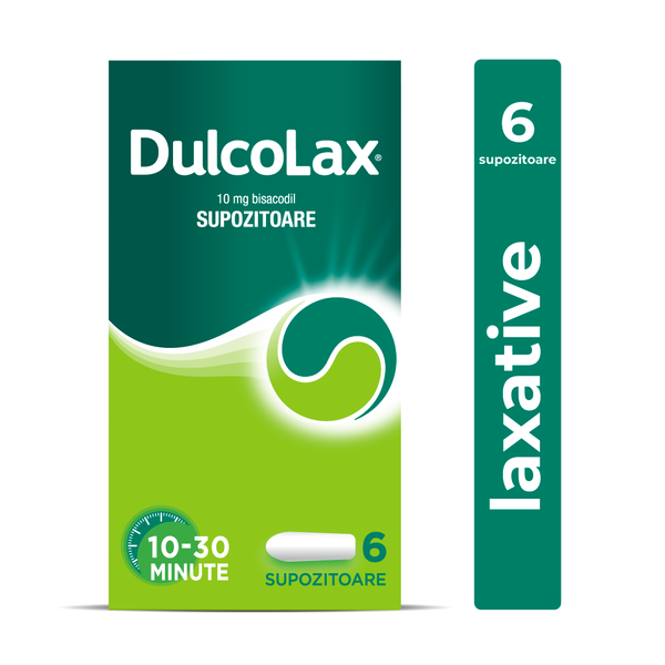 Poza produs Dulcolax 10 mg supozitoare laxative, Opella Healthcare | 6 supozitoare