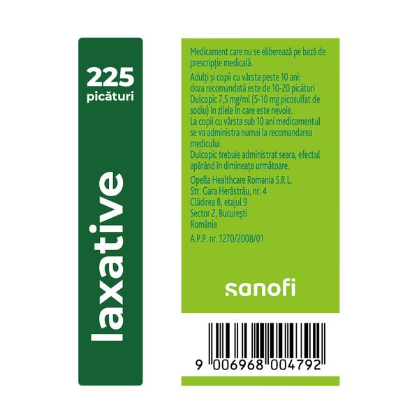 Poza produs Dulcopic picaturi orale solutie 7,5 mg/ml, Opella Healthcare | 15 ml