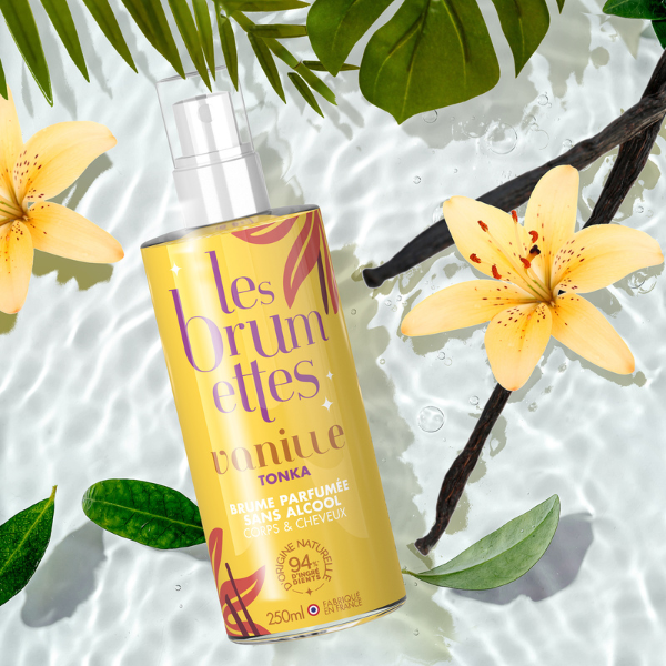 Poza produs Spray mist pentru par si corp Les Brumettes Vanille, Corania | 250 ml