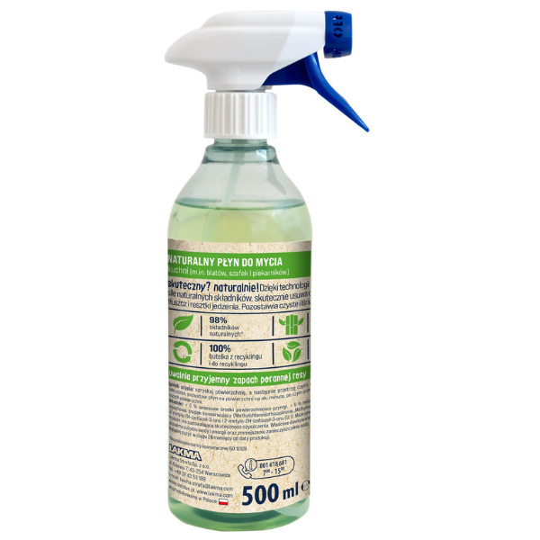 Poza produs Solutie curatare bucatarie Sidolux Eco, Lakma | 500 ml