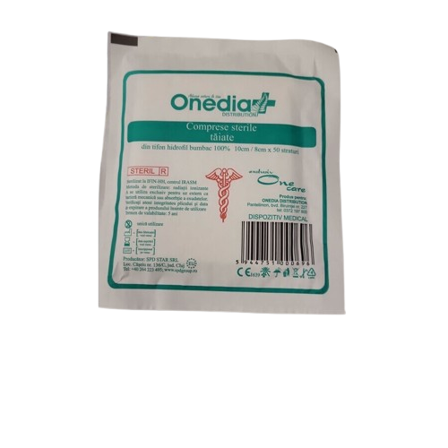 Poza produs COMPRESE STERILE 10/8 X 50 STRATURI