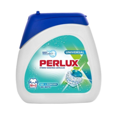 Detergent capsule hibrid Perlux Universal, Lakma | 18+2 capsule