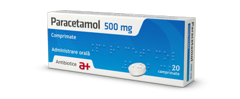 Paracetamol 500 mg, Antibiotice | 20 comprimate