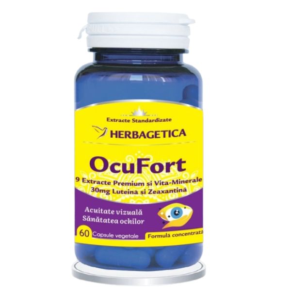 Poza produs OcuFort, Herbagetica | 60 capsule