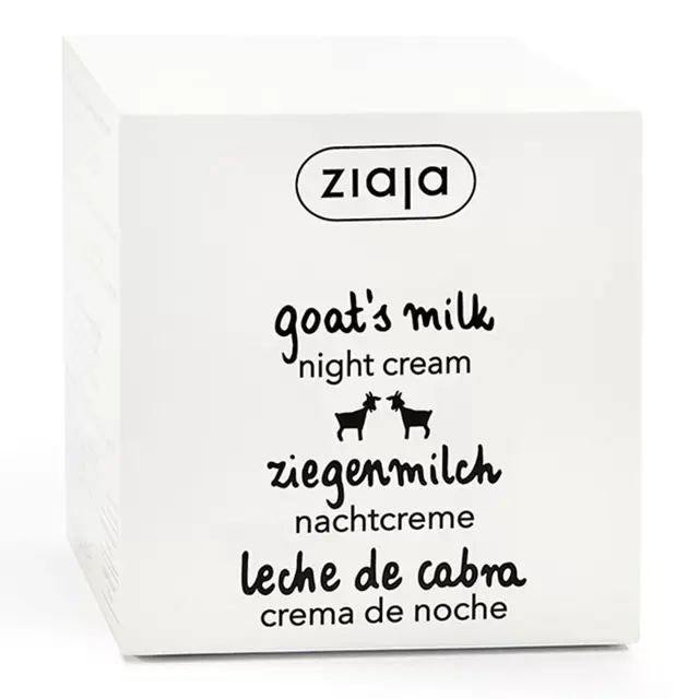 Poza produs Crema hidratanta de noapte cu lapte de capra, Ziaja | 50 ml