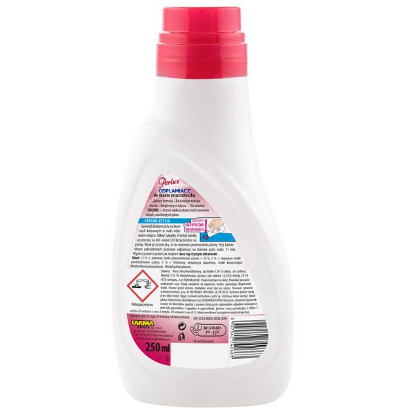 Poza produs Gel indepartare pete cu aplicator Perlux, Lakma | 250 ml