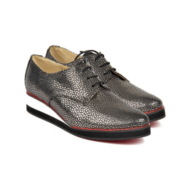 Pantofi casual 239, meteor argintiu, Raxela | marimea 35 — poza produs 1/3