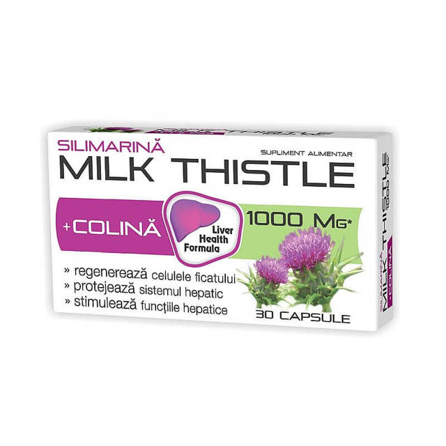Poza produs Milk Thistle Silimarina si colina