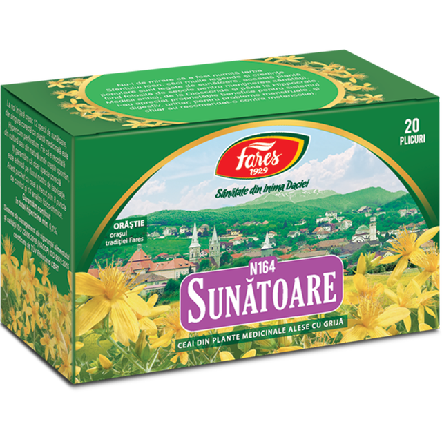 Poza produs Sunatoare, N164, ceai la plic, Fares | 20 plicuri