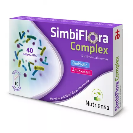 Poza produs SimbiFlora Complex, Antibiotice SA | 10 capsule