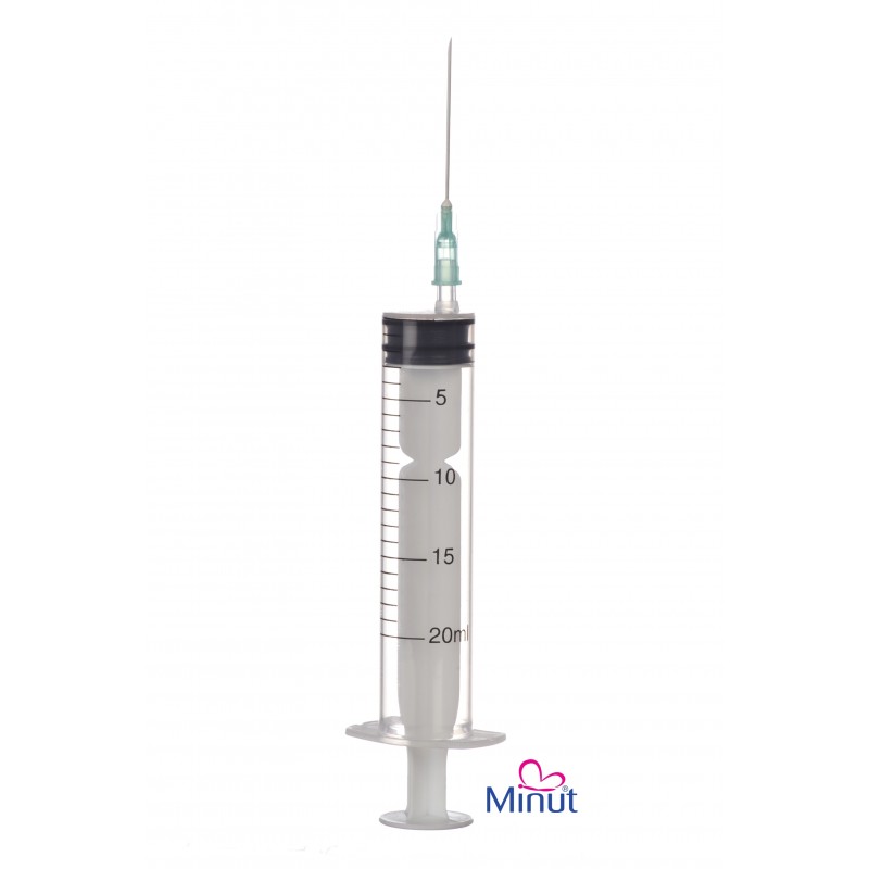 Poza produs Seringa Ject cu ac, 20ML, Minut
