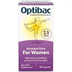 Probiotic pentru flora vaginala, Optibac | 14 capsule
