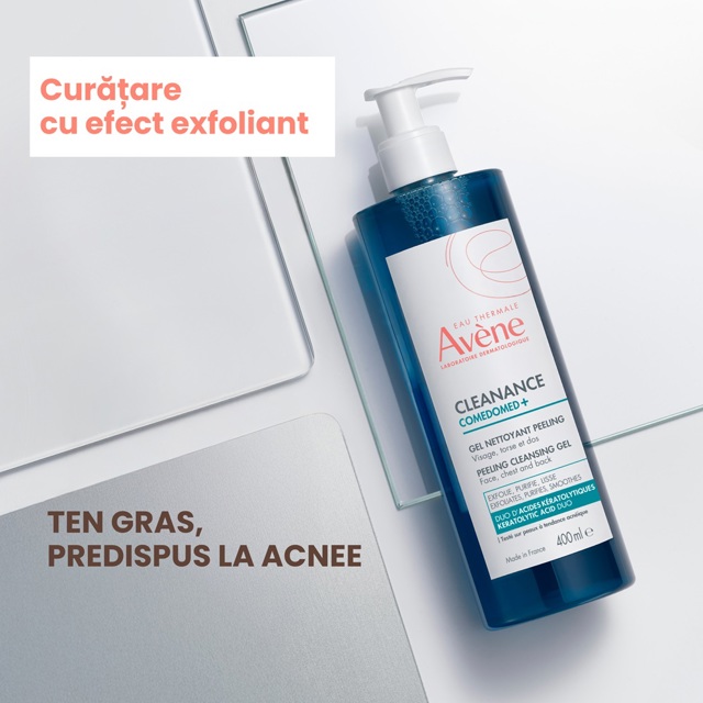 Poza produs Avene Cleanance Comedomed gel de curatare | 400 ml