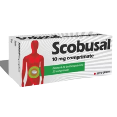 Scobusal 10 mg, Slavia Pharm | 20 comprimate