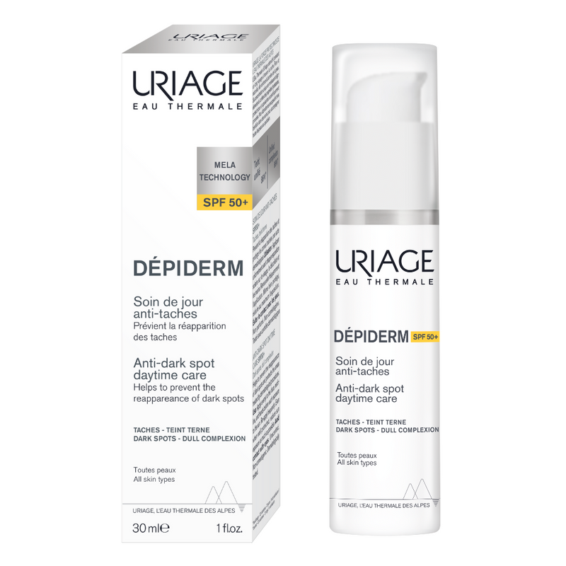 Poza produs Crema depigmentanta SPF50+ Depiderm, Uriage | 30 ml