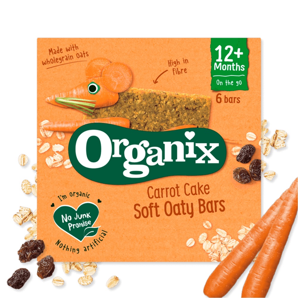 Poza produs BATOANE ECOLOGICE BIO DIN OVAZ INTEGRAL CU MORCOV SI MERE 12+ LUNI 23G 100499