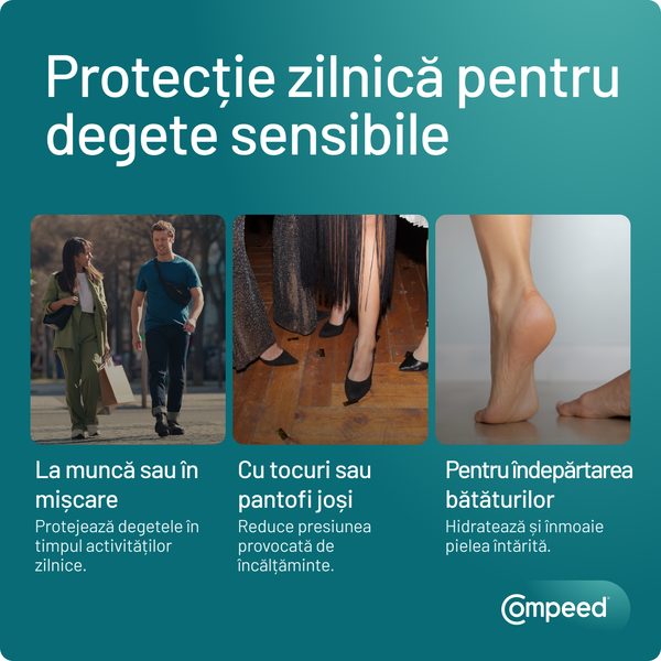 Poza produs Plasturi pentru bataturi profunde medii, Compeed | 10 buc