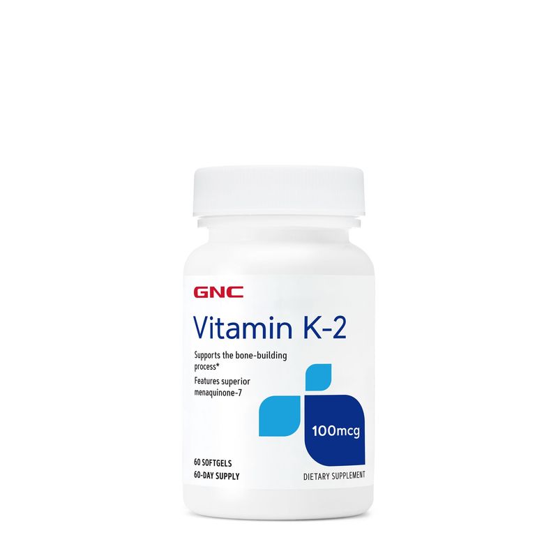 Poza produs GNC Vitamina K2 100 mcg | 60 capsule