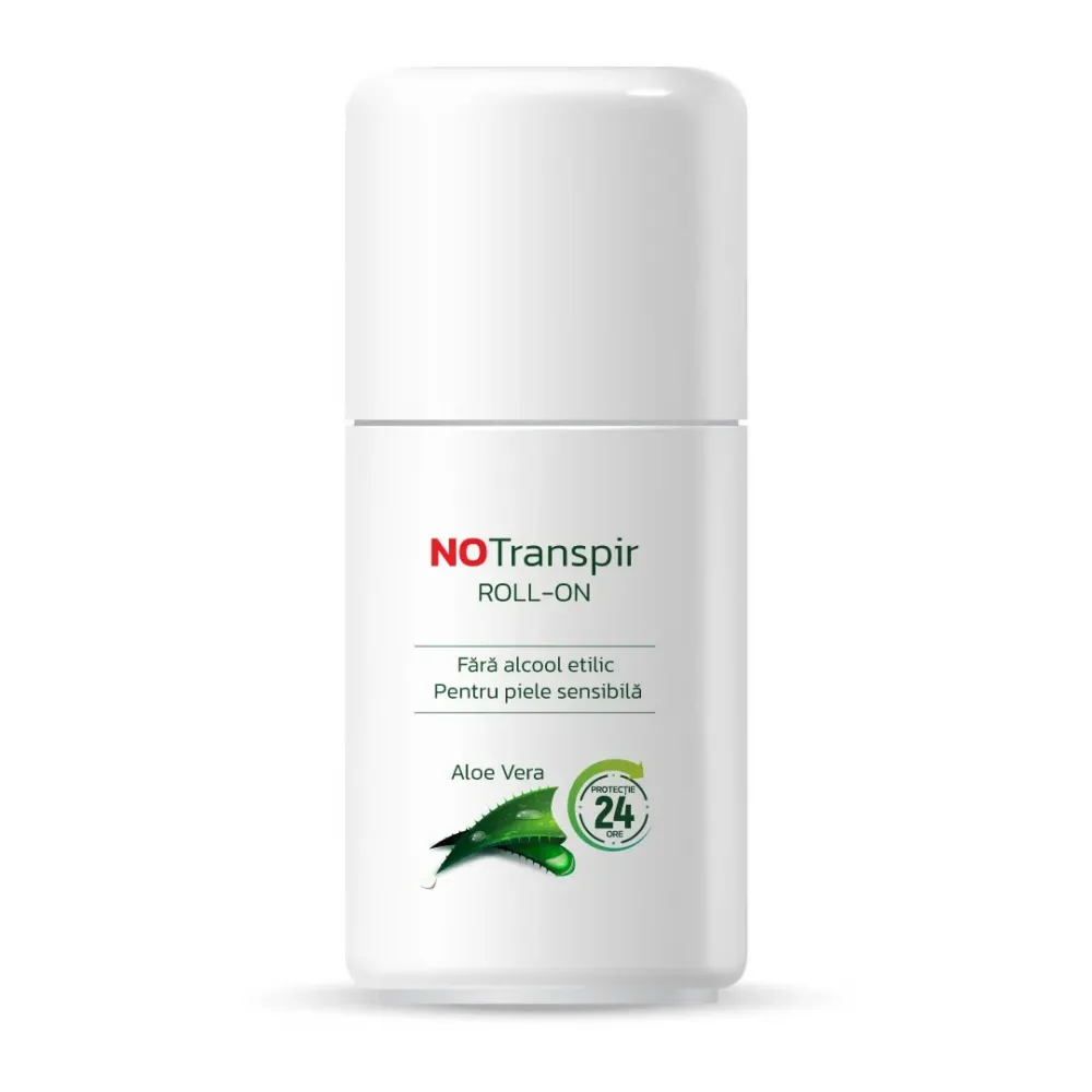 Poza produs Deodorant roll-on cu aloe vera NOTranspir, Aesculap | 50 ml