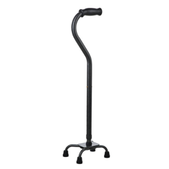 Baston tetrapod cu maner curb pentru persoane supraponderale RH720, Neomed