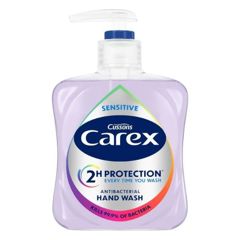 Sapun lichid antibacterian CAREX Sensitive, Luksja | 250 ml