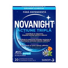 Novanight Vita, 20 comprimate, supliment somn | Sanofi