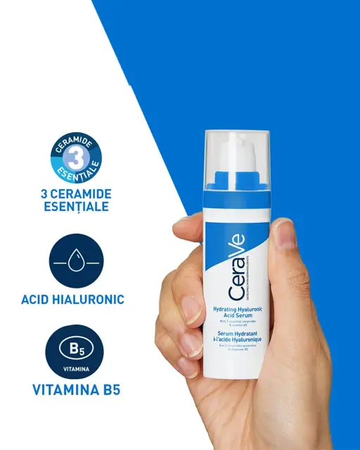Poza produs Serum hidratant cu acid hialuronic, CeraVe  | 30 ml