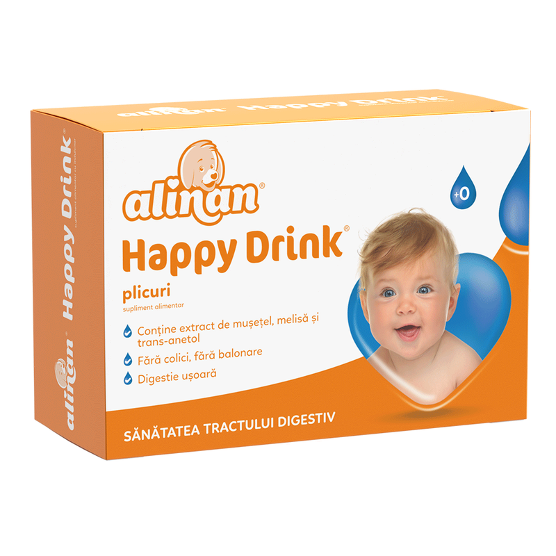 Poza produs Happy Drink Alinan, Fiterman Pharma | 20 plicuri