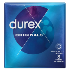 Prezervative Durex Classic Originals, Reckitt Benckiser | 3 buc