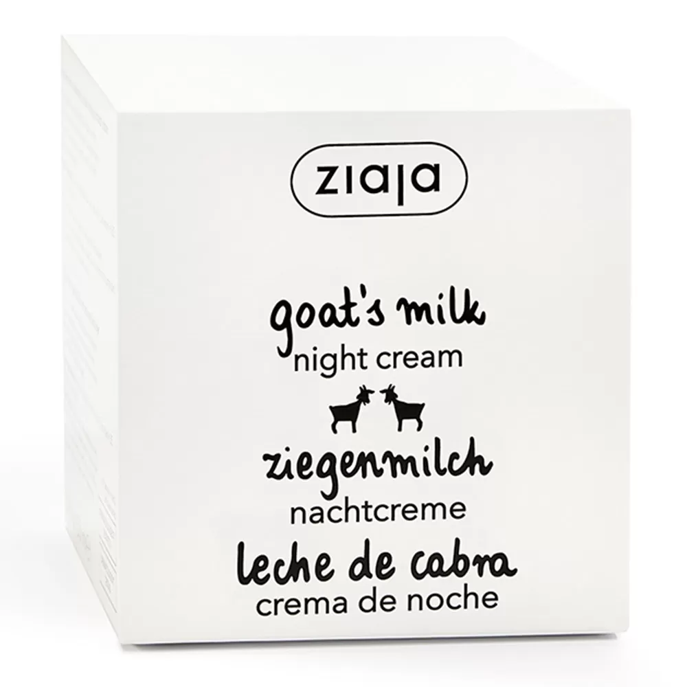 Poza produs Crema hidratanta de noapte cu lapte de capra, Ziaja | 50 ml