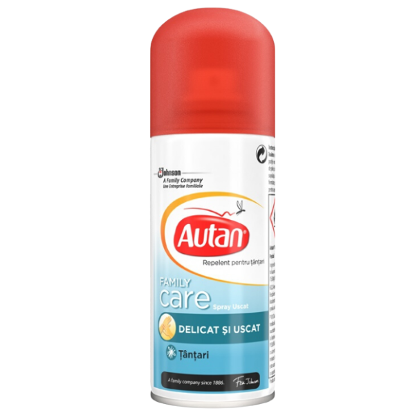 Poza produs Spray uscat impotriva tantarilor Family Care, Autan | 100 ml