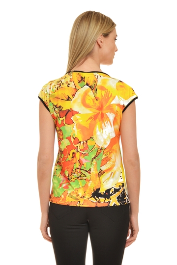 Poza produs Bluza Lily CV17315 oranj solar, Cesy | marimea S