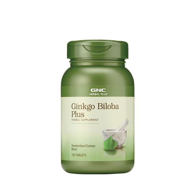 Poza produs GNC Herbal Plus Ginkgo Biloba Plus | 120 Tb