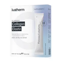 Colagen si Elastina hidrolizate, Ivatherm | 14 plicuri