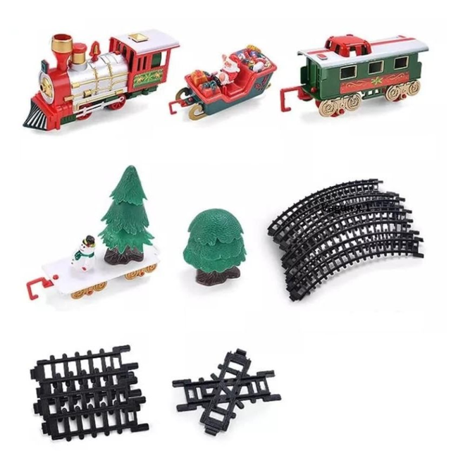 Poza produs Set trenulet electric 3+, Fun Toys | 22 piese