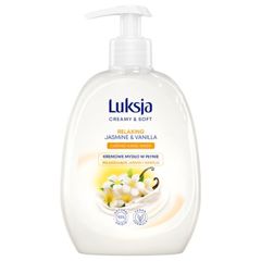Sapun lichid CREAMY & SOFT cu pompita Relaxing, Luksja | 500 ml