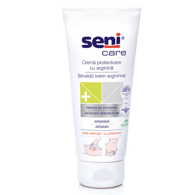 Poza produs Crema protectoare cu arginina fara parfum SENI CARE, TZMO | 100 ml