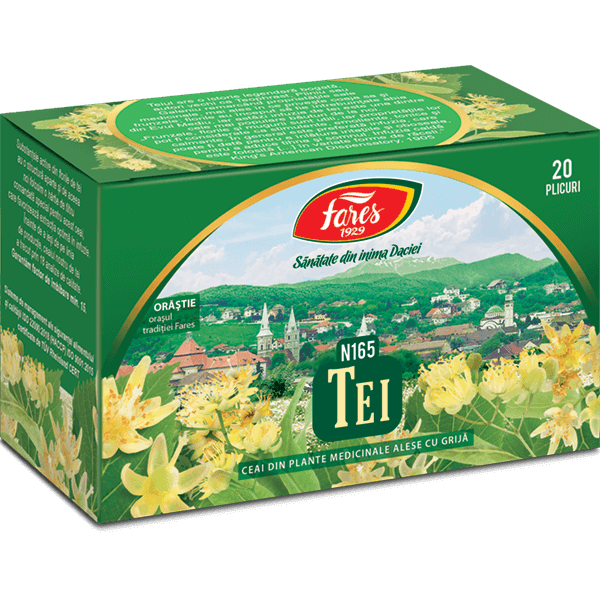Poza produs Tei, N165, ceai la plic, Fares 20 plicuri