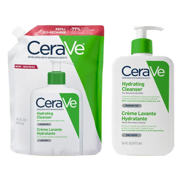 Poza produs Gel de spalare hidratant pentru ten normal-uscat - Rezerva, CeraVe | 473 ml