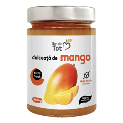 Bun de Tot Dulceata Mango, fara zahar, Dacia Plant | 360 g