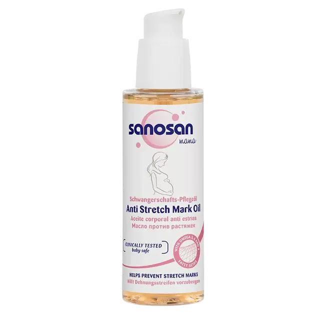 Poza produs Ulei anti vergeturi, Sanosan Mama | 100 ml