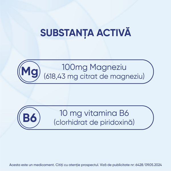Poza produs Magne B6 Premium 100 mg/10 mg, Opella Healthcare | 40 comprimate filmate