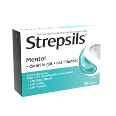 STREPSILS MENTOL X 36